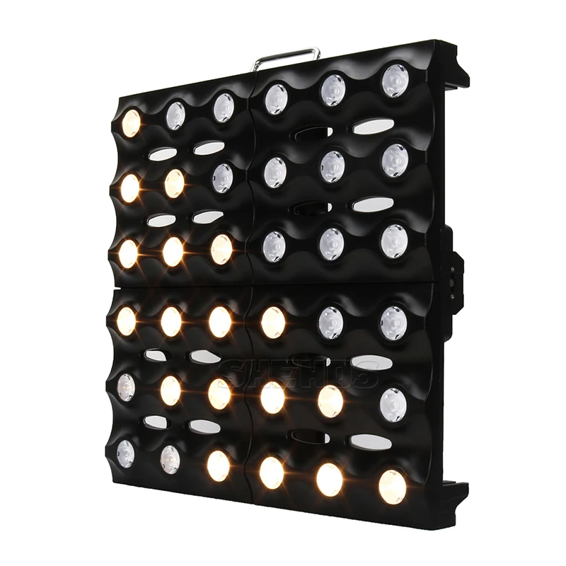 Светодиодный, матричный, 36x3 Вт, золотой цвет, DMX512, сценический эффект, освещение, хорошо подходит для диджея, дискотеки, вечерние, танцевальные, для клубов, баров и свадебных украшений