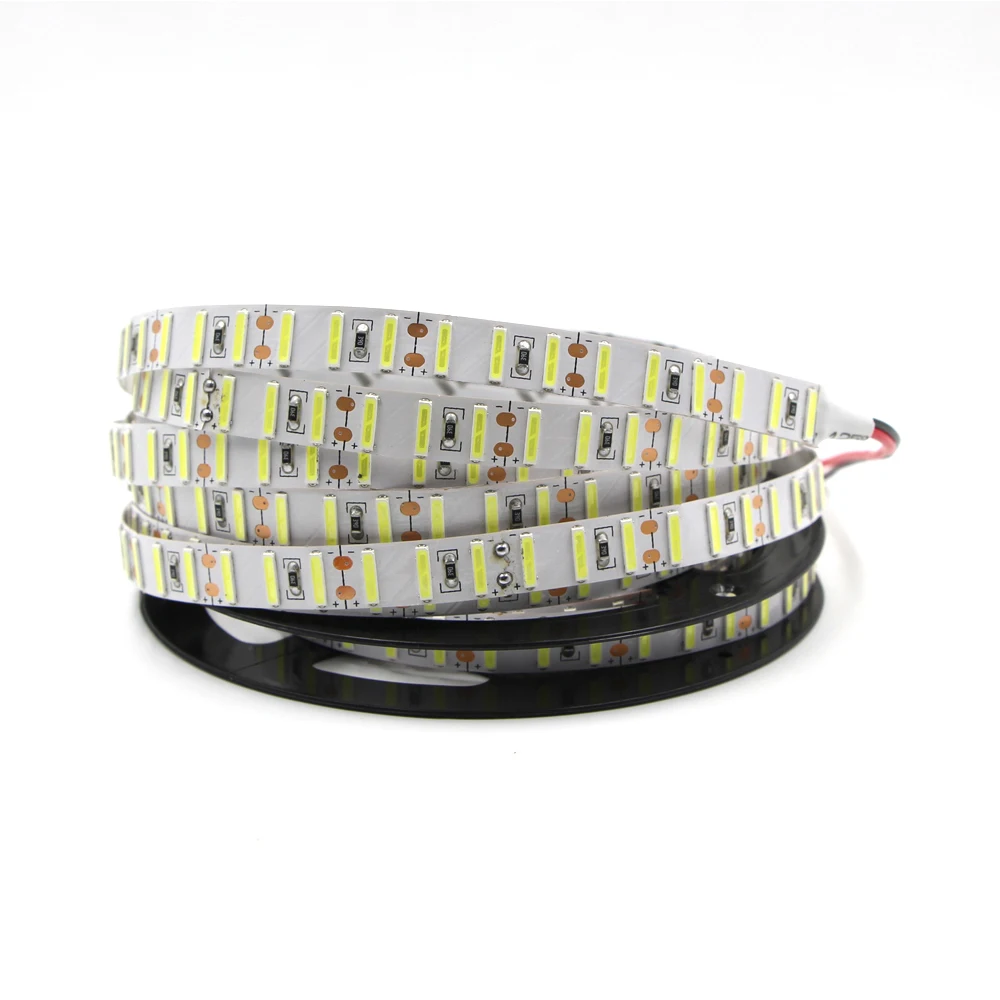 Белый свет Газа SMD 8520 12 В 5 м 300 Светодиоды Яркий чем 5050 5630 LED Rope бар света Гибкие