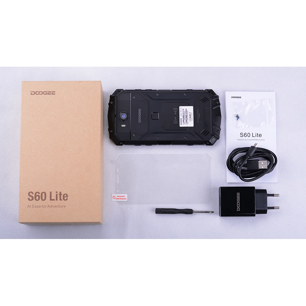 DOOGEE S60 Lite водонепроницаемый смартфон с IP68 Беспроводной и быстрая зарядка