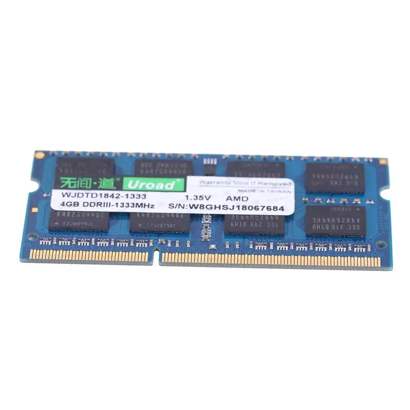 Горячая-Uroad DDR 3 Uroad DDR 3l Память ram 1600Mhz 1,35 V для ноутбуков AMD