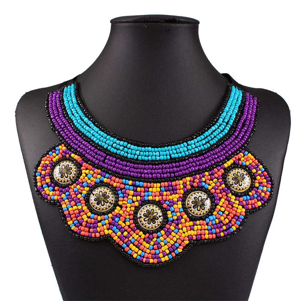 Doreenbeads Европейская мода в богемном стиле поддельные воротник ручной работы колье
