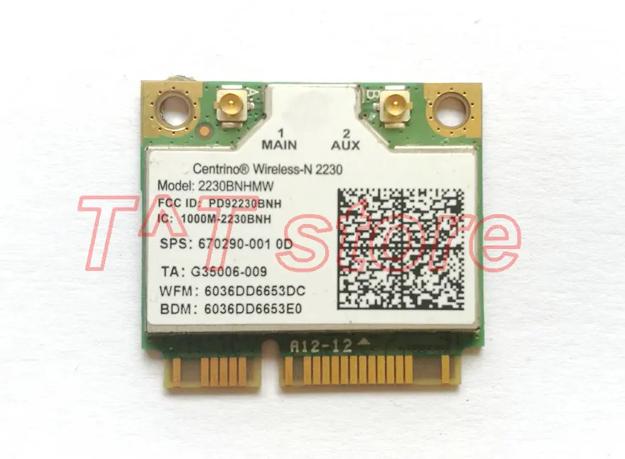 Оригинал для MSI GT70 MS 1762 17621 беспроводной WIFI Bluetooth 4 0 карта беспроводная N 2230 хорошая