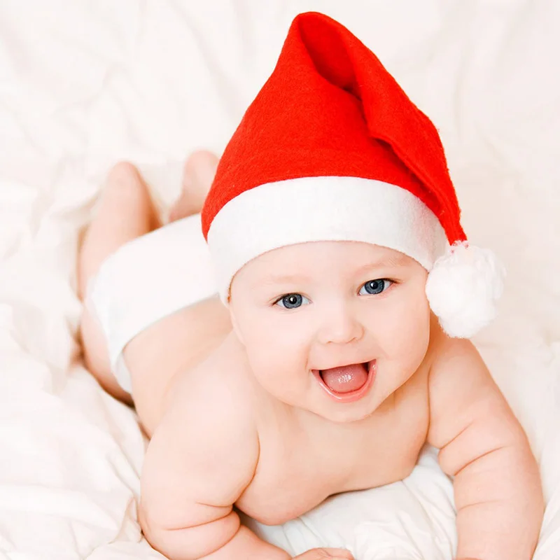 5 шт./Рождественская шляпа Санта Клауса рождественские украшения реквизит для