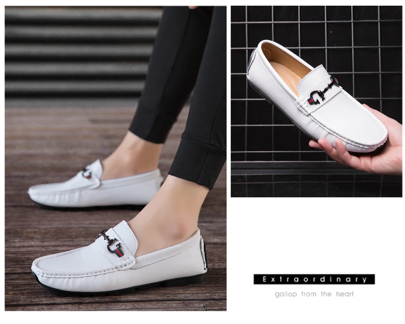 New Summer Men Flat Shoes Men Flats Slip On Male Loafers Driving Moccasins Homme Classic Comfortable Men Fashion Casual Shoes