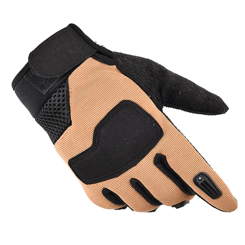 2 шт., уличные походные охотничьи военные тактические перчатки, спортивные тренировочные перчатки, перчатки для пешего туризма и велоспорта, перчатки на полный палец