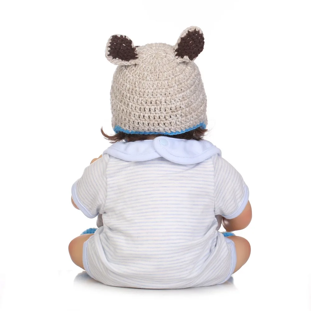 NPKCOLLECTION 47 см силиконовая кукла reborn baby girl Кукла оптовая продажа игрушки для
