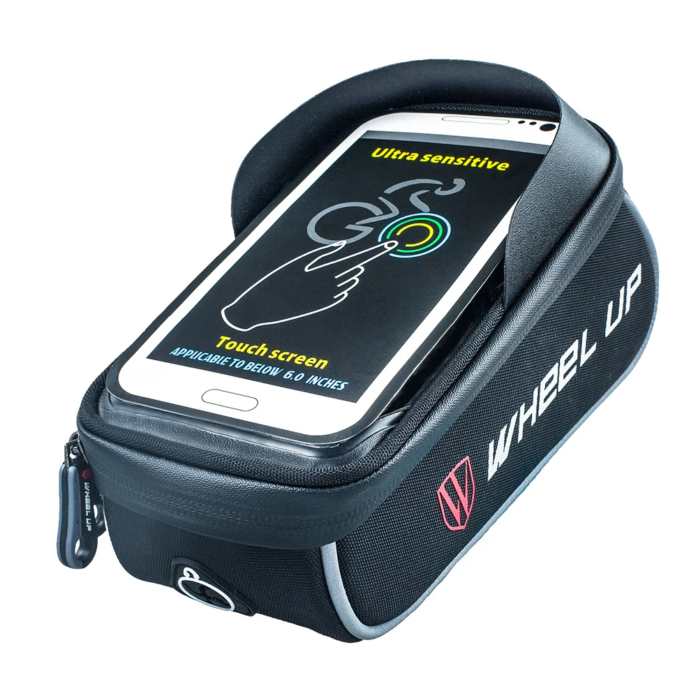 Сумка для мобильного телефона с защитой от дождя|bag bike|bicycle front bagbicycle frame bag |