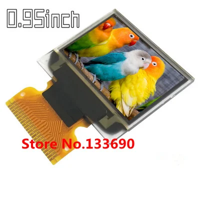 Полноцветная панель oled экрана 0 95 дюйма 96x64 8 битная 6800 8080 параллельная 4 проводная