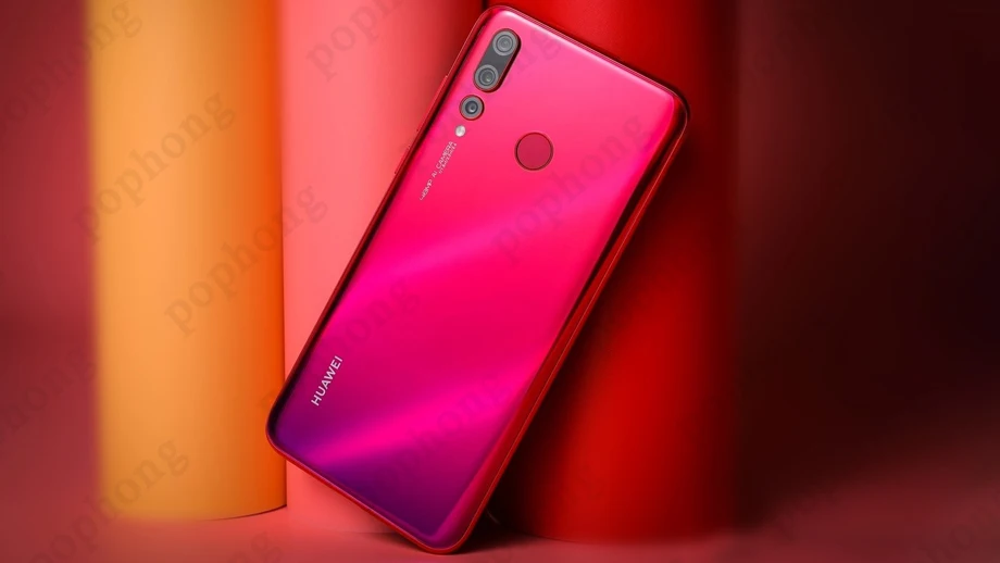 HUAWEI NOVA 4 LTE сотовый телефон 6,4 дюймов 6 ГБ 128 ГБ Kirin 970 Восьмиядерный Android 9,0 отпечатков пальцев 4* камеры