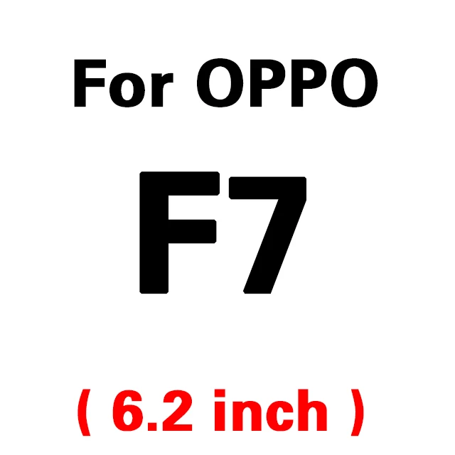 for oppo F7 2 шт 5D край стекла для oppo Realme 2 A3S A5 Закаленное стекло протектор экрана для oppo F1S F3 F5 F7 F9 Realme2 защитная пленка - Цвет: for oppo F7
