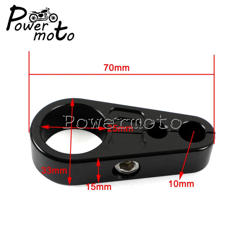 Мотоцикл 1 ''1 1/4" 25 мм 32 мм трос тормозной муфты зажим для руля зажим держатель регулятор для мотокросса для Harley Кафе Racer