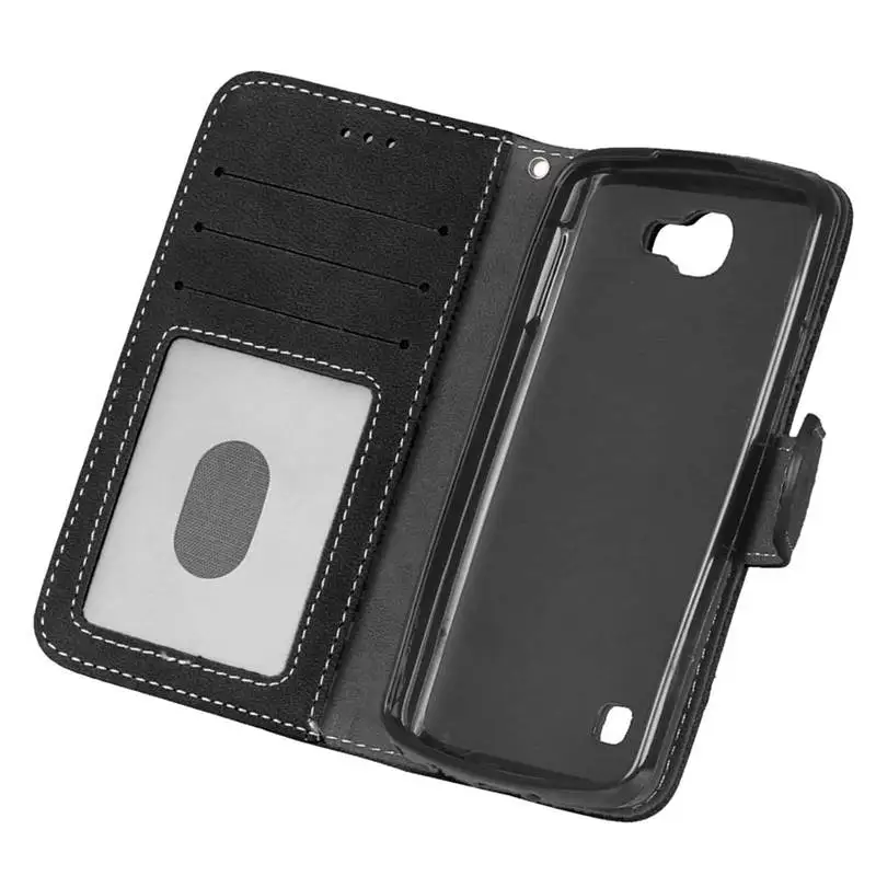 Кожаный чехол для LG K4 K121 Optimus Zone 3 Zone3 VS425 кошелек задняя крышка Spree книжка|case lg|phone