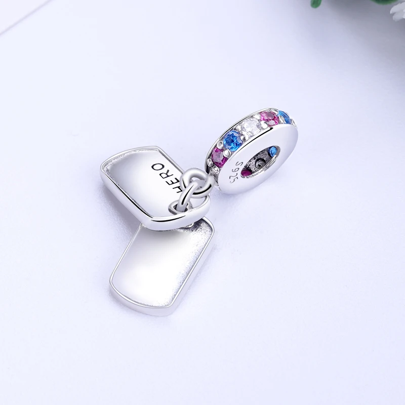 Новинка оригинал 100% Стерлинговое Серебро 925 пробы бусы герой собака бирка