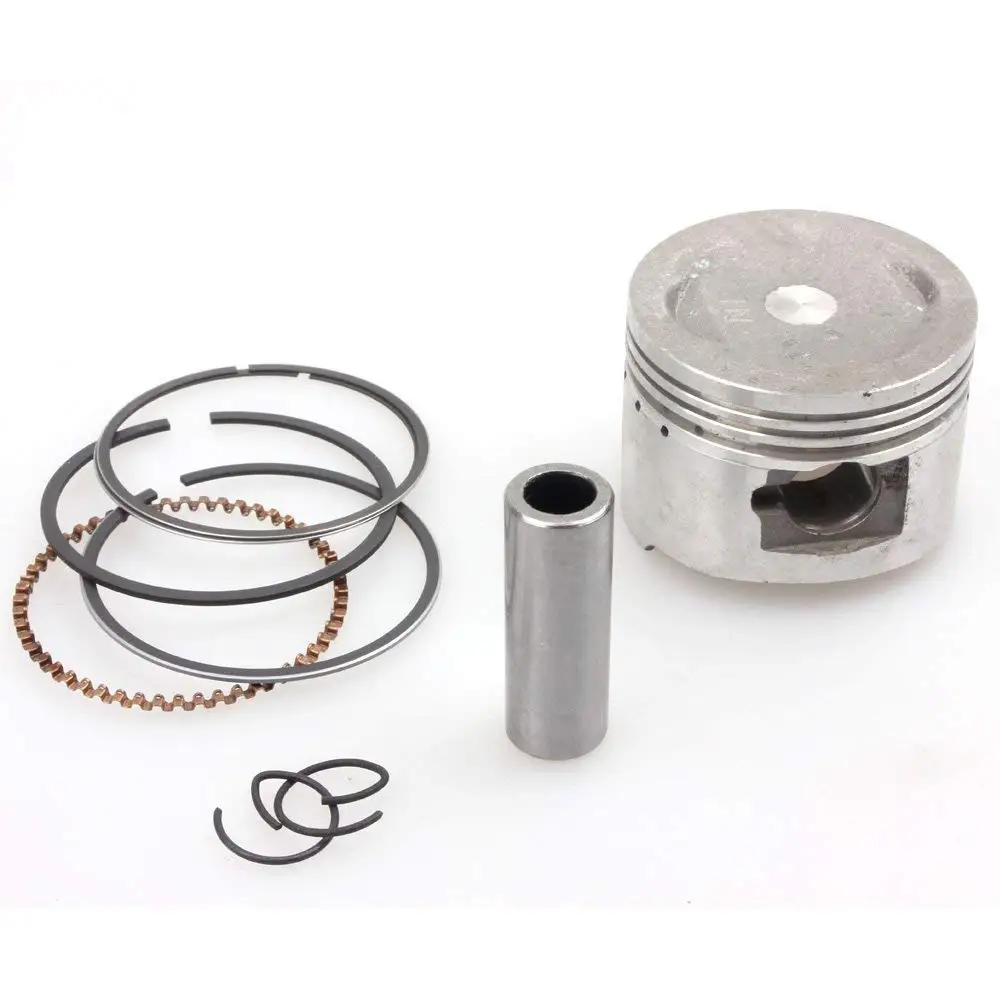 

Motorcycle GY6 80cc Piston Kit 47mm Big Bore Piston Rings Pin Set Moped Scooter 139QMB Motorbike Replacement Accessories Parts