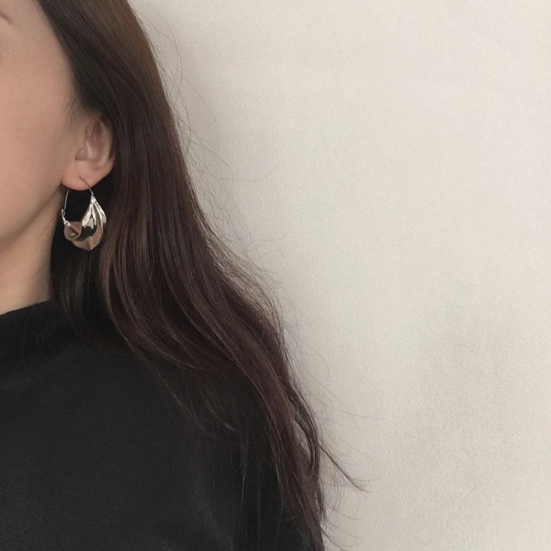 Timeless Wonder amazing geo leaf Stud statement Earrings gown Party Gift Brincos PUNK super runway top rock unique ins cool 4374 | Украшения