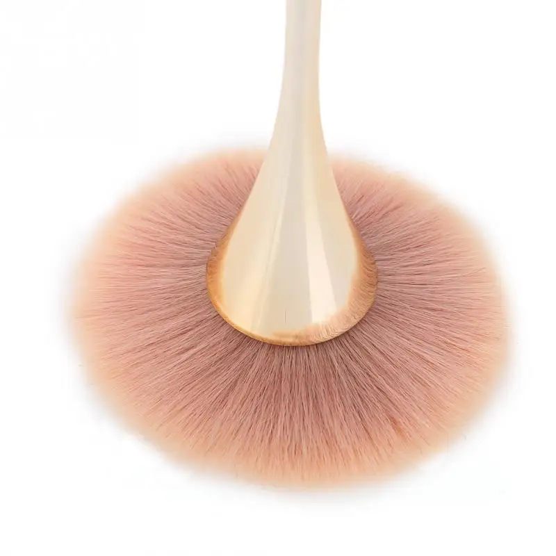 TMISHION Веерная щетка для очистки ногтей многофункциональная длинная ручка