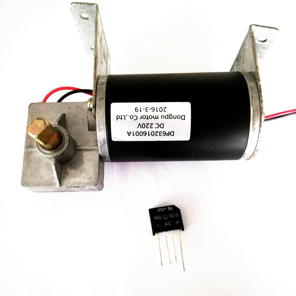 AC220V Высокая мощность высокоскоростной выпрямитель мотора источник питания DC положительный инверсия с кронштейном червячный редуктор мотор