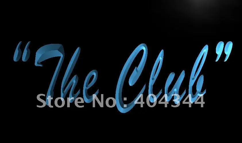

LK993- The Club LED Neon Light Sign home decor crafts
