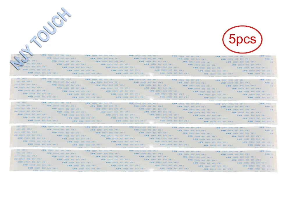 

10PCS 50PIN Power Ribbon Flexible Flat Cable 0.5mm Pitch 300mm FFC Cable AWM 20624 80C 60V VW-1