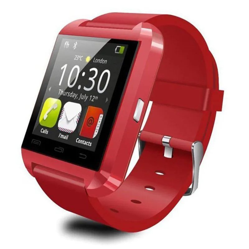 Bluetooth Smart U наручные часы SmartWatch U8 с Спорт Шагомер сообщение Sync напоминание