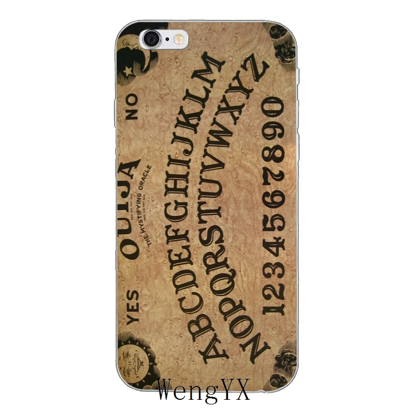 Дизайнерский Мягкий силиконовый чехол Ouija для Samsung Galaxy S3 S4 S5 S6 S7 edge S8 S9 Plus mini Note 3 4 5