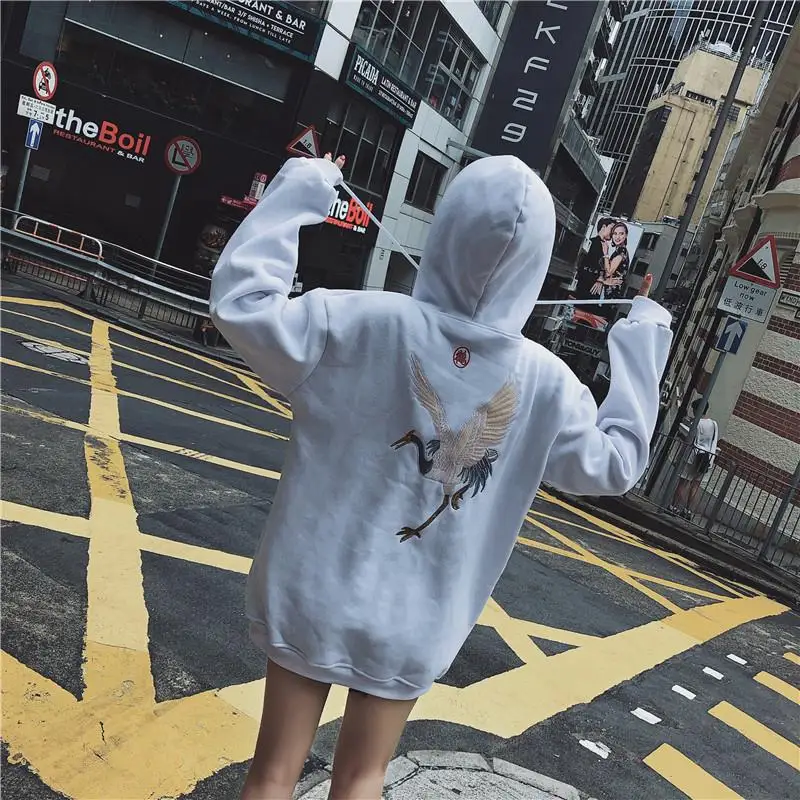 Harajuku Vantage Hoodies Женская Новейшая модная рубашка с длинным рукавом и капюшоном