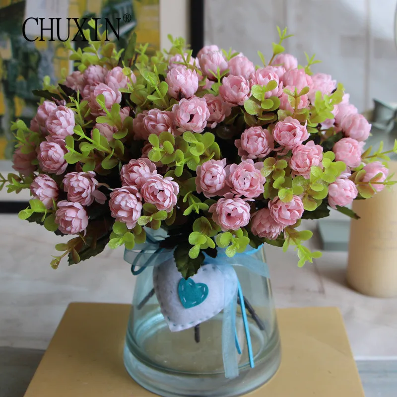 3 шт./лот маленькие декоративные маргаритки высококачественные шелковые цветы