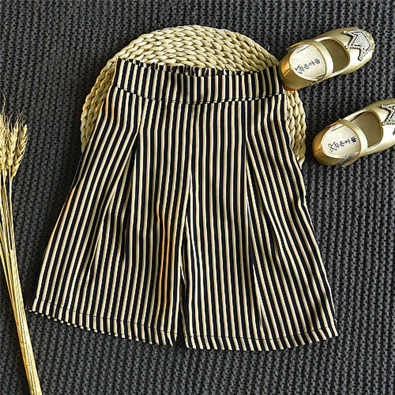 Комплекты летней одежды для девочек 2019 хлопковая Футболка с бантом маленьких