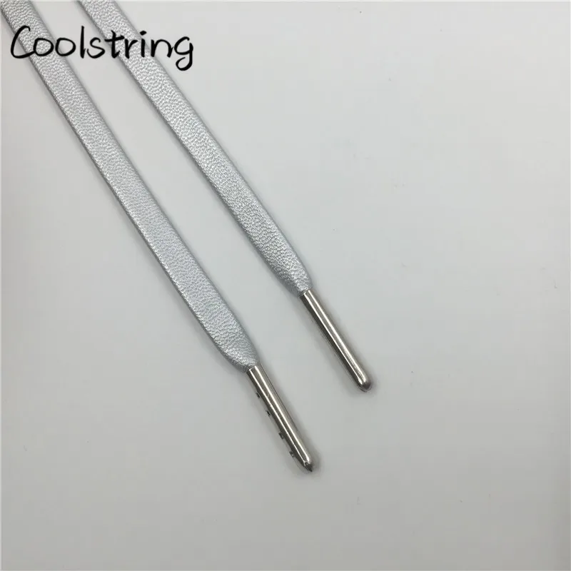 Coolstring Роскошные 0,7 плоские шнурки из натуральной кожи Премиум козьей кожи чистые Водонепроницаемые Шнурки для отдыха шнурки для кроссовок