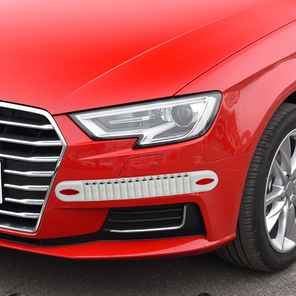 4 шт. протектор автомобильного бампера пуля Стайлинг отделка анти-столкновения