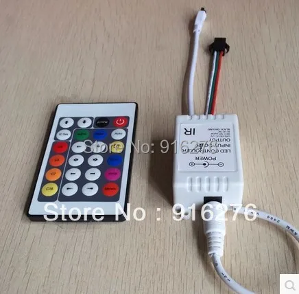 Новый 24key IR RGB LED контроллер пикселей 80 больше изменений для 5Vled модуль полосы WS2811