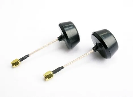 Набор круглых поляризованных антенн 5 8 ГГц черный разъем SMA|circular polarized antenna|5.8 ghz5.8