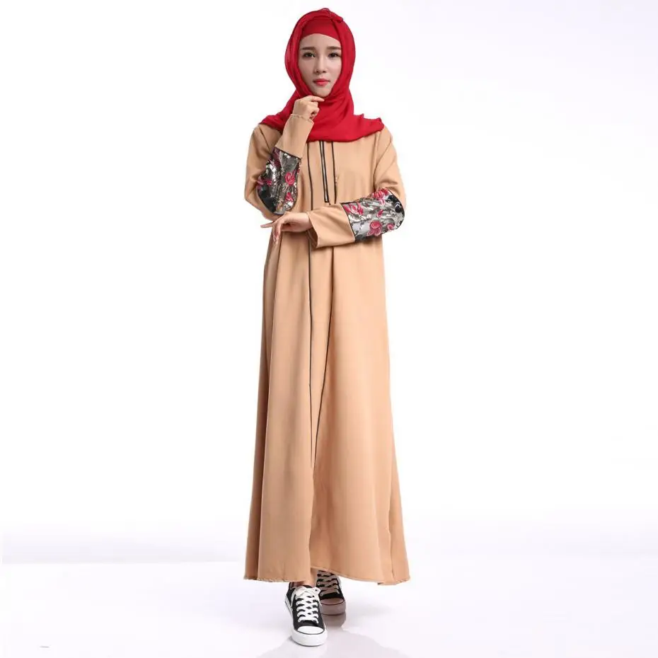 Женщины С Длинным Рукавом Платья Макси В Этническом Стиле 2016 Новый мода