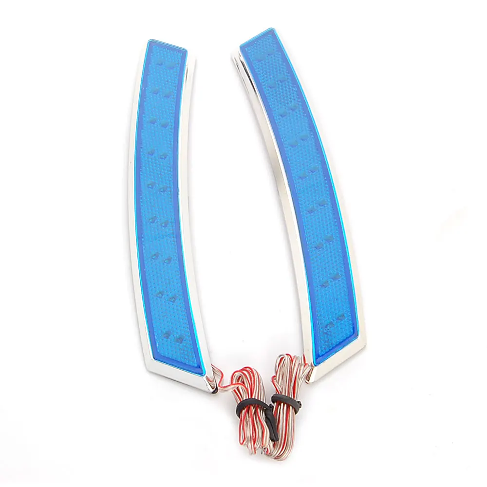 Новинка 2 шт. Универсальный колеса автомобиля веко сигнал поворота светодиодный