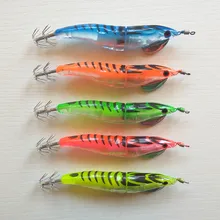 5 шт. рыболовный крючок со светодиодный подсветкой|squid jigs glow|squid