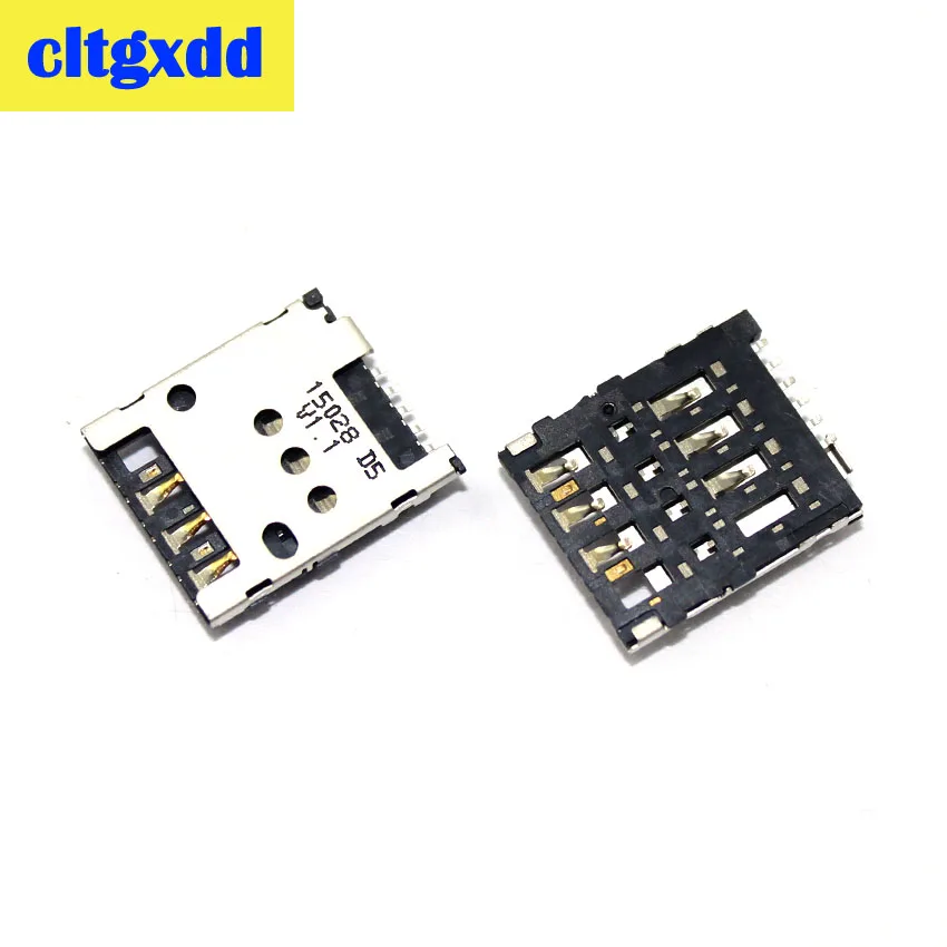 Cltgxdd 2 шт. оригинальный SIM card reader гнездо держатель Слот Разъем для Nokia X XL lumia 630 638 636