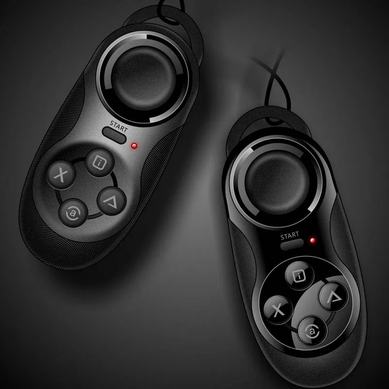 Беспроводной Bluetooth геймпад игровой контроллер Джойстик селфи пульт дистанционного спуска затвора беспроводная мышь для iPhone IOS samsung Android горячая распродажа