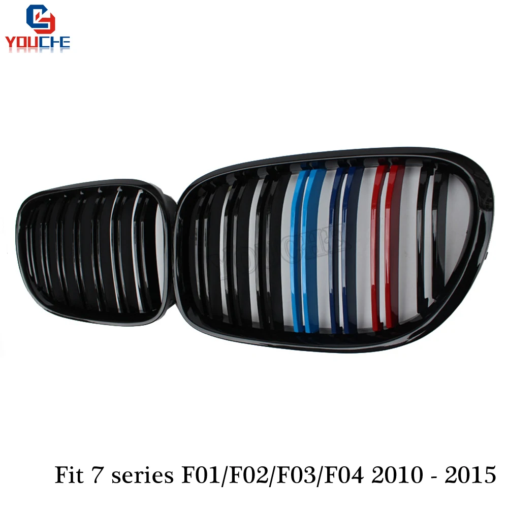 F01 Gloss M tri цветная Передняя фотолампа для BMW 7 серии F02 F03 F04 sedan 740i 740Li 750i 750Li 2010