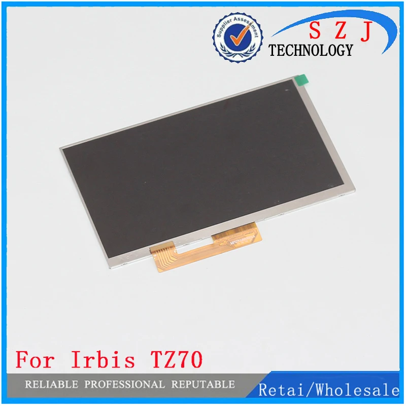 Новый 7 дюймовый IPS ЖК экран WJWS070100A 30pin 164*97 мм для Irbis TZ70 irbis hit tz49 TZ45 TZ56 планшет