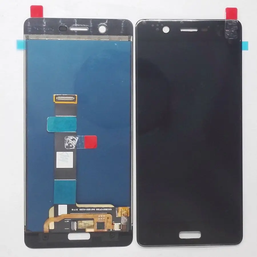 ЖК дисплей + Сенсорное стекло дигитайзер полная сборка для Nokia 5 TA 1008 1030 1053 сменный