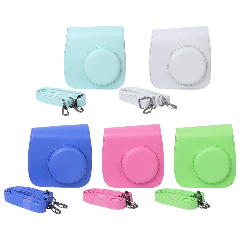 Сумка для камеры Instax Mini 8 9 чехол из искусственной кожи с плечевым ремнем