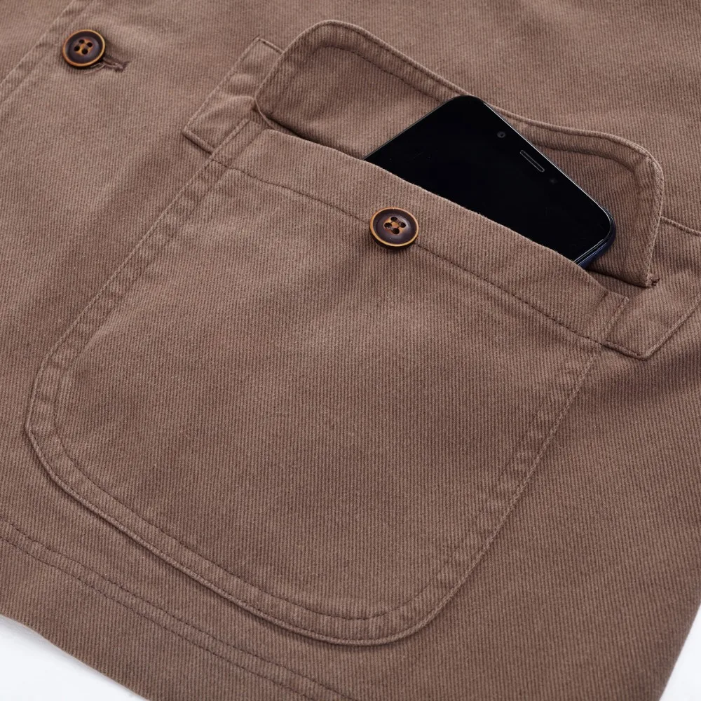 2019 стиль сафари осень зима хлопок повседневный мужской жакет модная верхняя