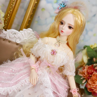 1/3 BJD Blyth кукла механическое уплотнение тела с макияжем, в том числе волосы, глаза, одежда 62 см высота девочки ледник - Цвет: E