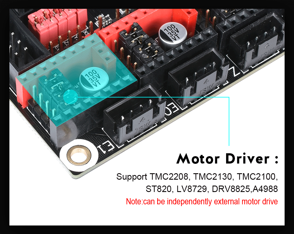 BIGTREETECH SKR V1.3 32 бит материнская плата с TFT3.5 V2.0 сенсорный экран TMC2208 TMC2130 использовать сглаживающую плату для A8 Ender 3d принтер