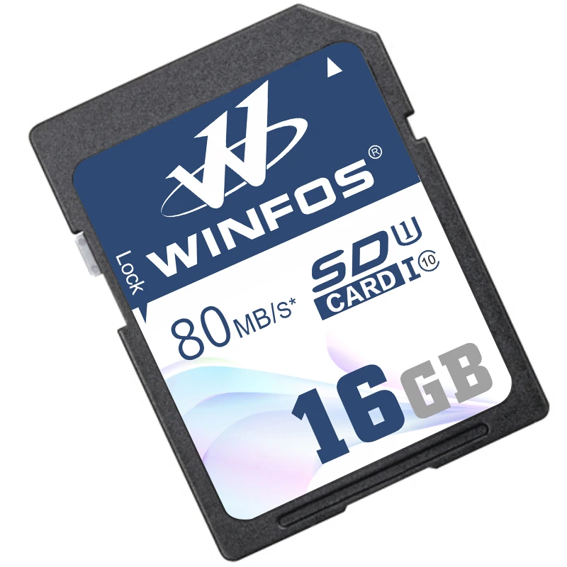 SD карта памяти Winfos 128 ГБ 64 32 класс 10 8 16 ГБ|Карты памяти| |