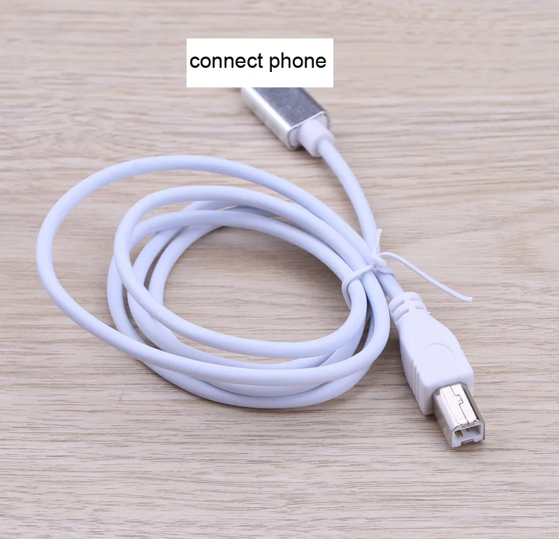 IOS 12 зарядный кабель для iPad MIDI USB OTG type B адаптер клавиатуры для IPhone X XS MAX XR 8 7 6 Электрический фортепиано аудио разъем