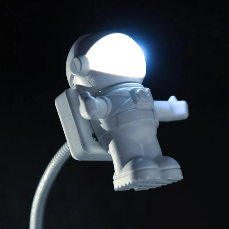 Креативный астронавт компьютерная лампа USB подключаемый светодиодный ночник
