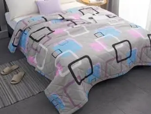 5 New Solid pink white Bedspread Summer Quilt Blanket Comforter Bed Cover Quilting Home Textiles Suitable for Children adult 29 - Цвет: 5