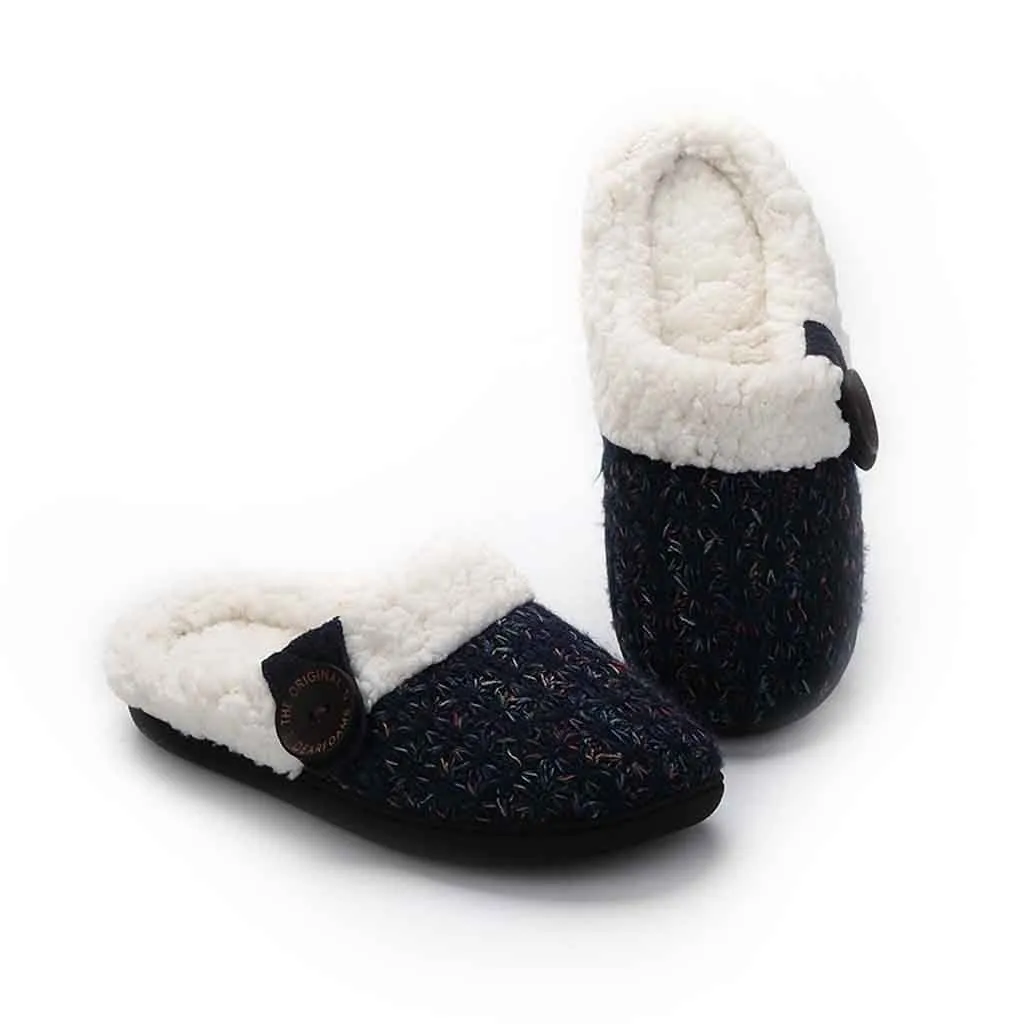 YOUYEDIAN Women Cheap Slippers Indoor Home Plush Soft Shoes One Button Non-Slip Floor Sneakers Couple #3 | Обувь