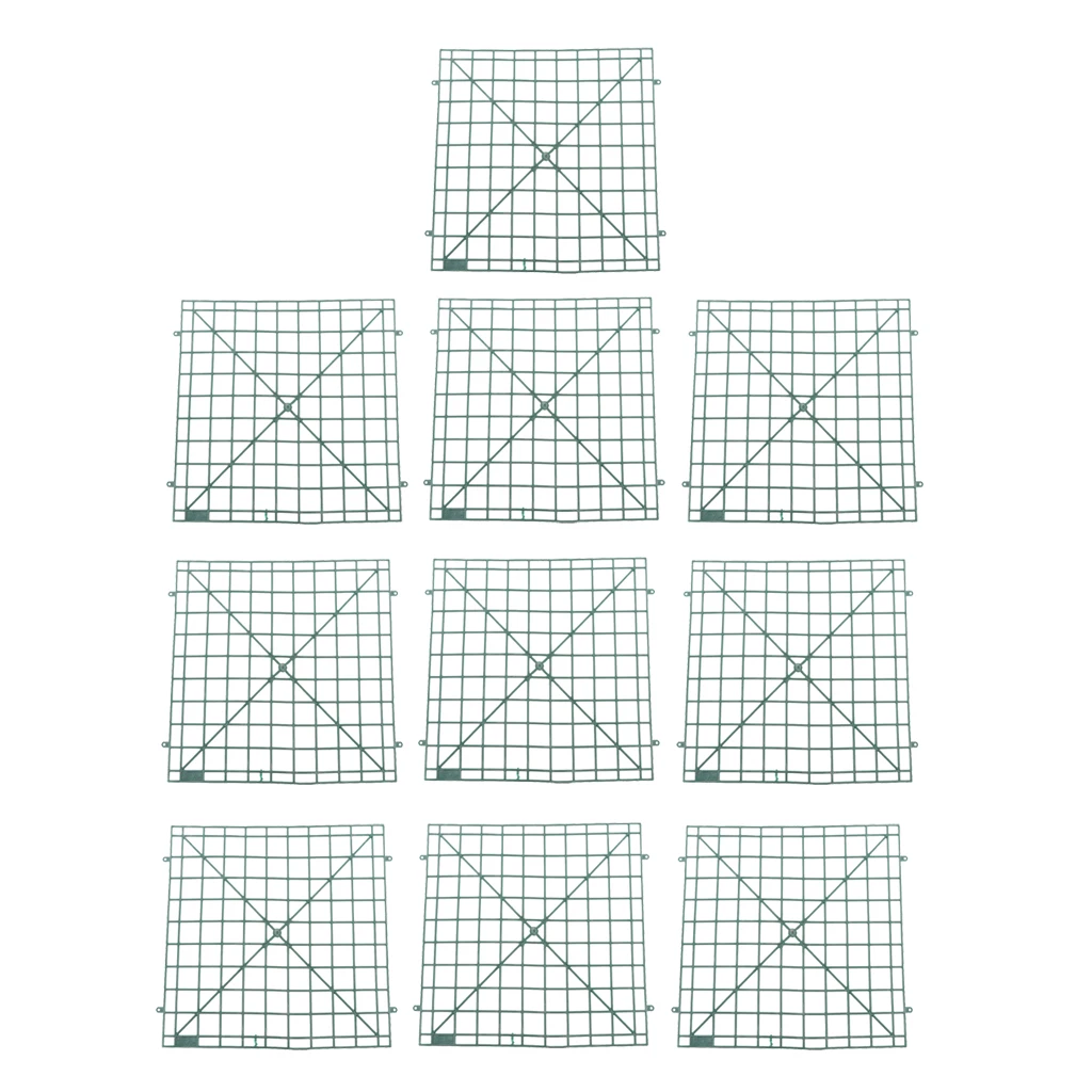 10 шт Цветочная стена пластиковая панель держатель крюк s для фото фона DIY основной